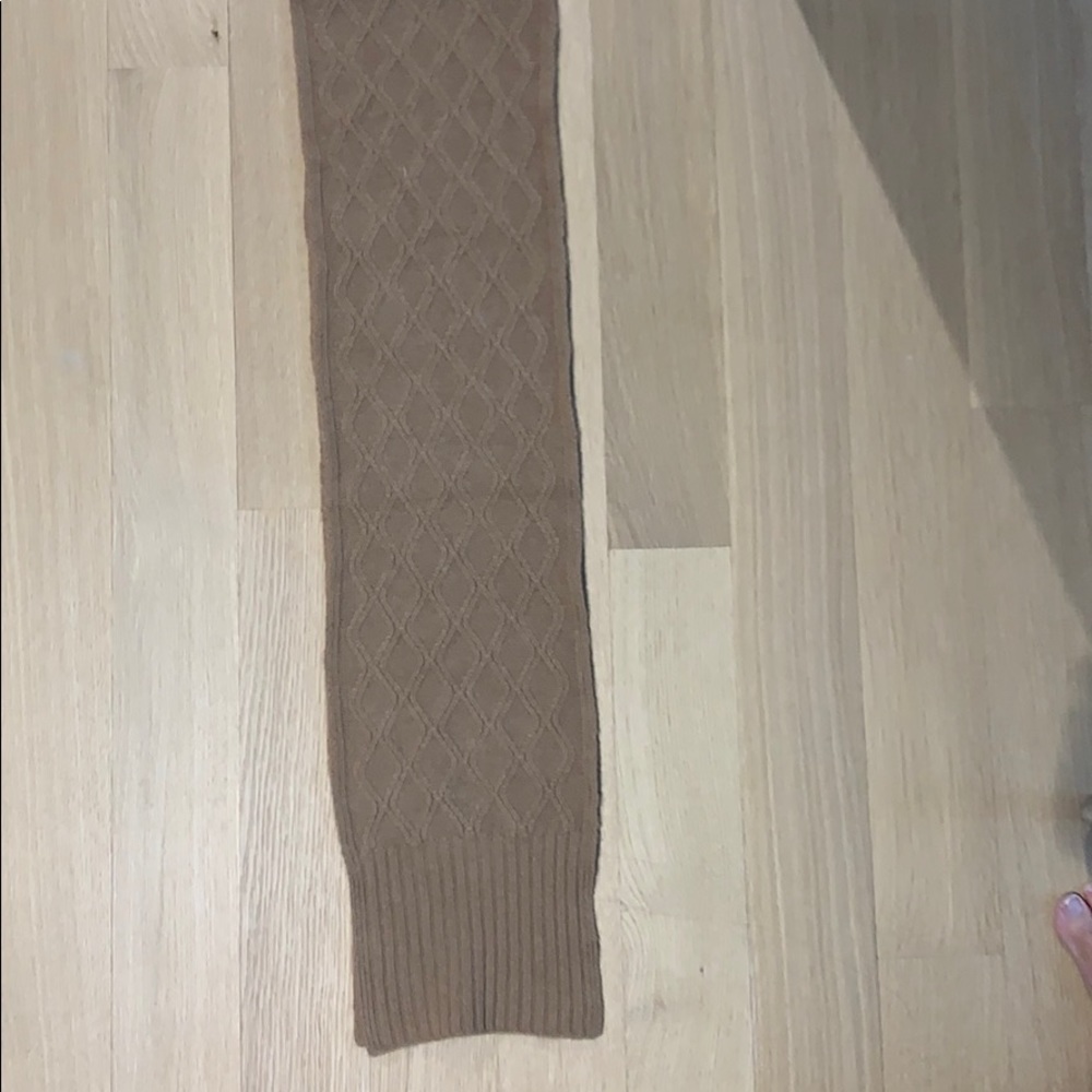 Christopher Fischer Tan Cashmere Scarf